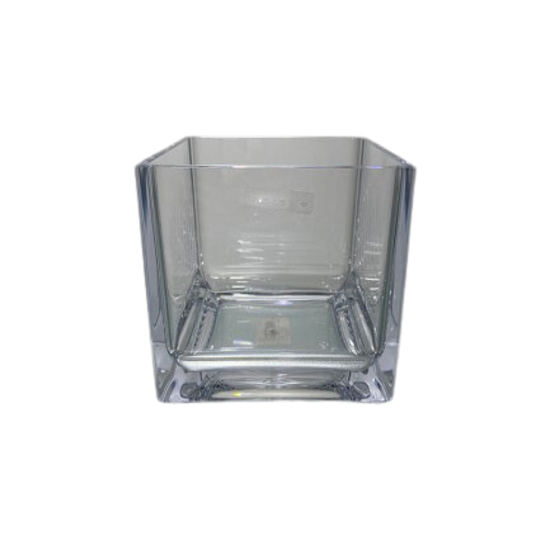 Vaso De Policarbonato Quadrado Transparente