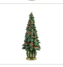Árvore Decorativa De Resina Luxury Verde
