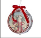 Enfeite Para Árvore De Natal Em Vidro