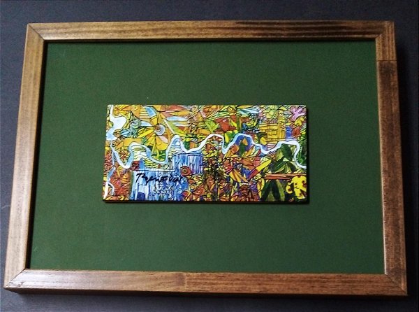 Quadro Rogério Iguaçu 1 38x28cm