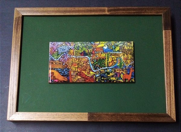 Quadro Rogério Iguaçu 3 38x28cm