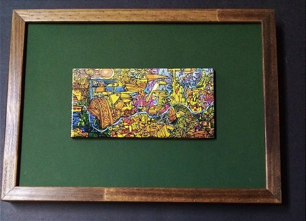 Quadro Rogério Iguaçu 4 38x28cm