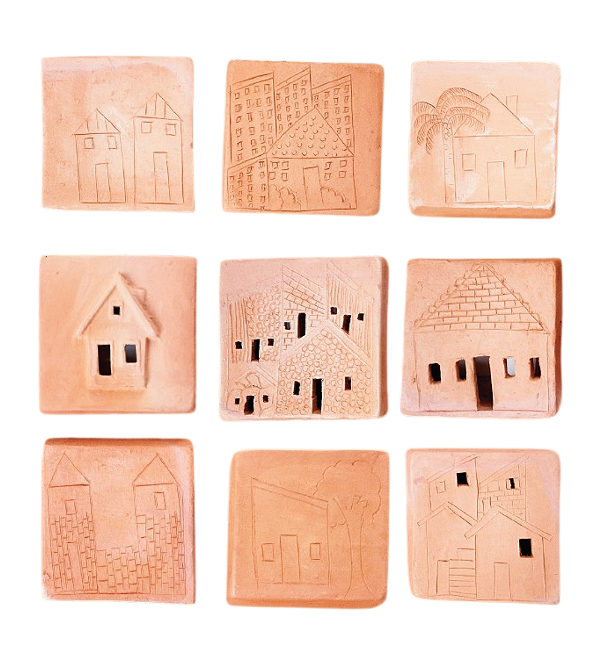 Tijolo Barrolândia Terracota Unitário 15x15x3cm