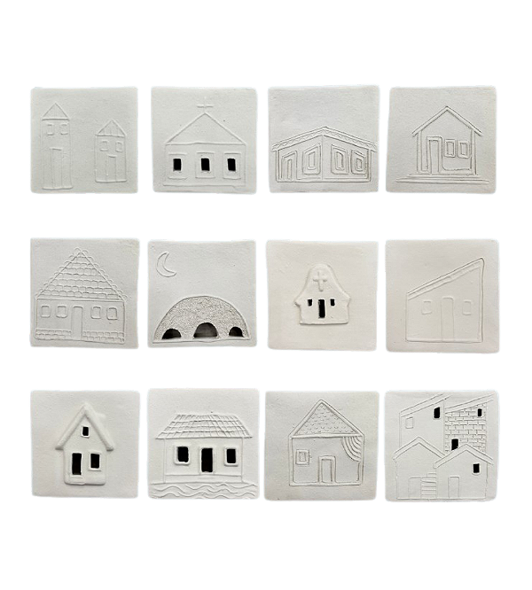 Tijolo Barrolândia Branco Unitário 15x15x3cm