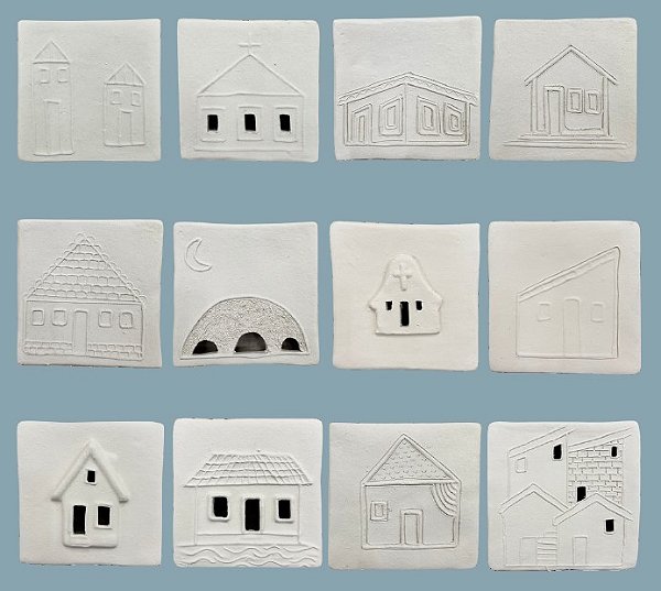 Tijolo Barrolândia Branco Unitário 15x15x3cm