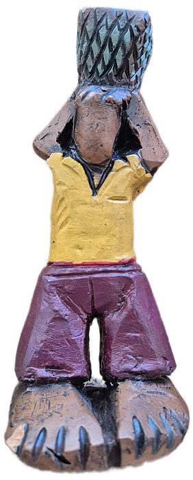 Estrutura De Madeira Romeiros Da Fé 17cm Sortido