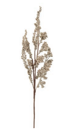 Galho Decorativo Com Frutas G Branco 64cm