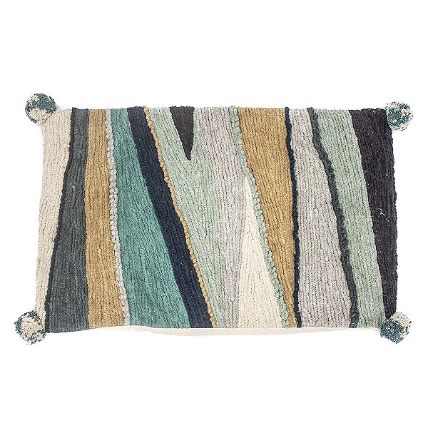 Almofada De Algodão Bordada AL32 32x52cm