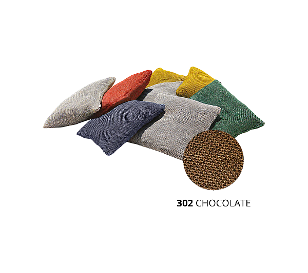*PRONTA ENTREGA* Almofada Ropetex Tecido 302 Chocolate 65x45cm