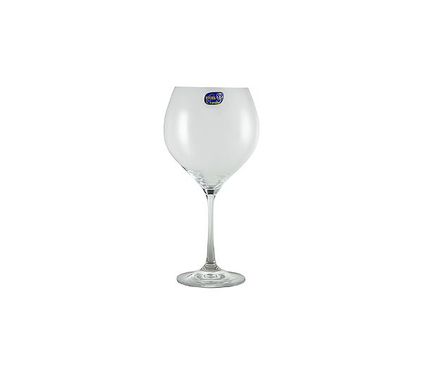 Jogo De 6 Taças De Cristal Para Vinho Bourgogne Sophia Bohemia 650 ml