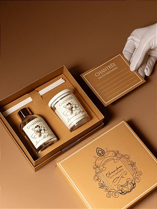 Kit 2 Peças Jasmin Des Anges Difusor 60ml e Vela 55g