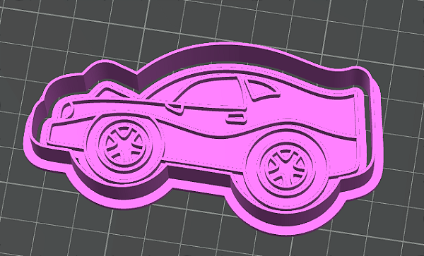 Cortador de Biscoito de Carrinho