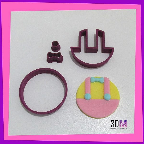 Cortador Circo - roupa 5cm
