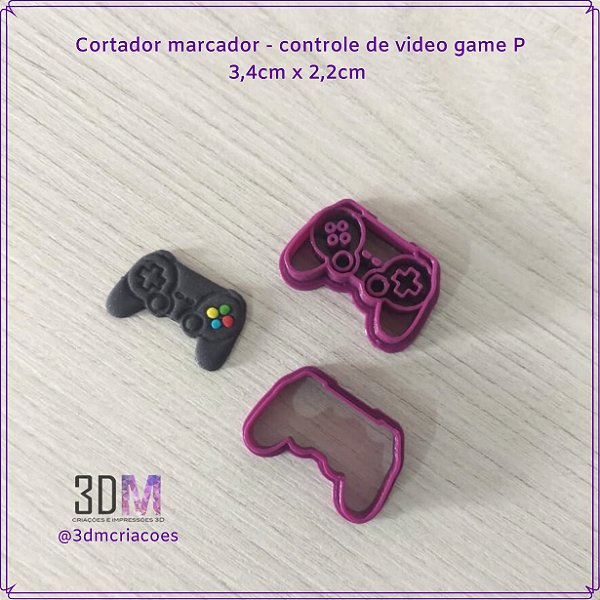 Cortador marcador - controle de vídeo game P