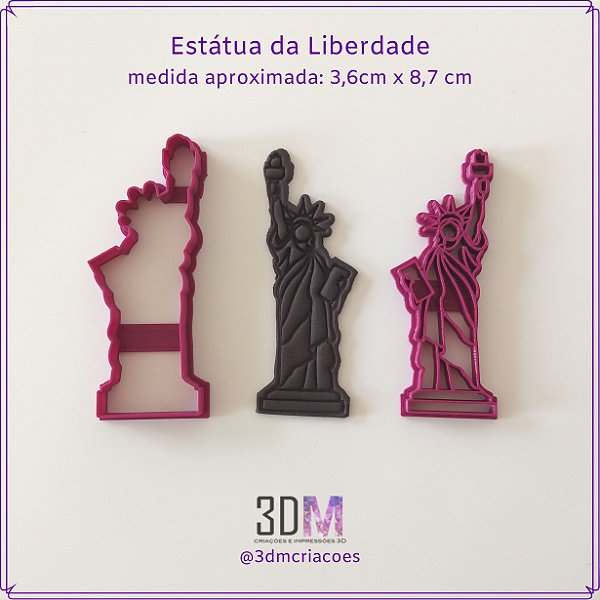 Cortador marcador Estátua da Liberdade