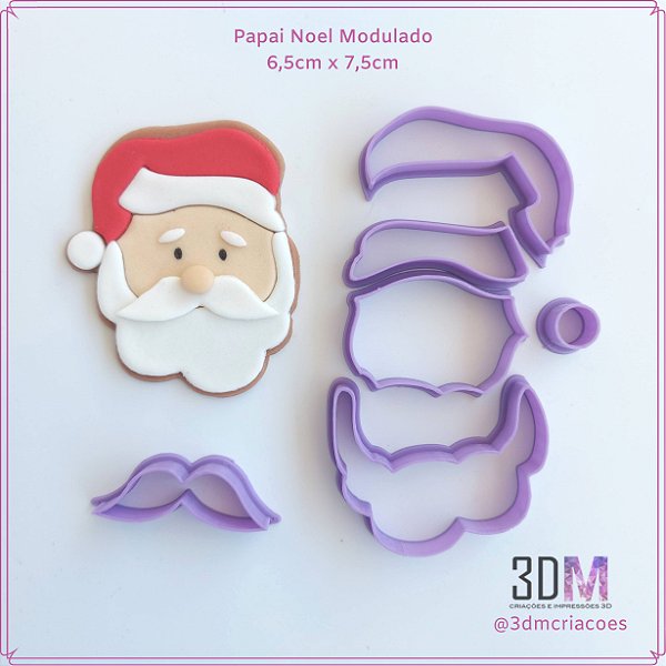 Cortador modulado Papai Noel