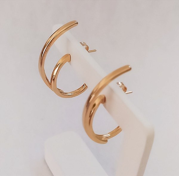 Brinco  Ear Hook Espiral