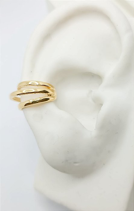 Brinco Piercing 3 Tiras Liso
