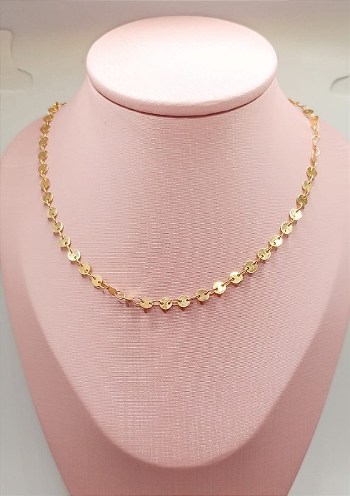 GARGANTILHA CHOKER CHAPINHA MINI CÍRCULOS