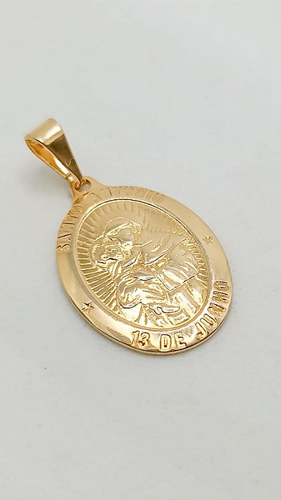 Pingente Medalha Santo Antônio
