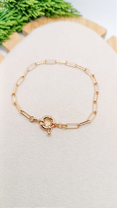 PULSEIRA ELOS OVAIS FECHO BOIA