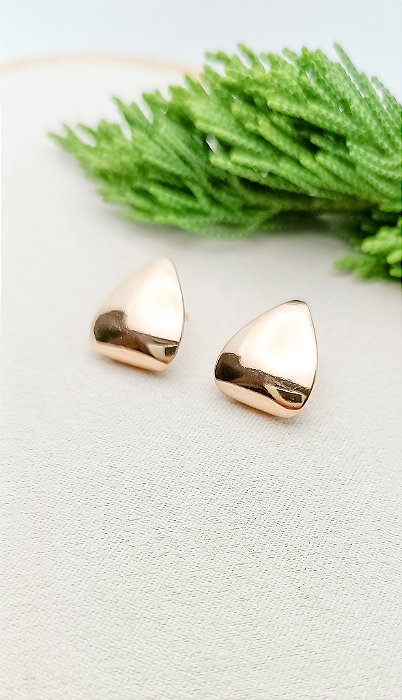 BRINCO MINIMALISTA GOTA LISO