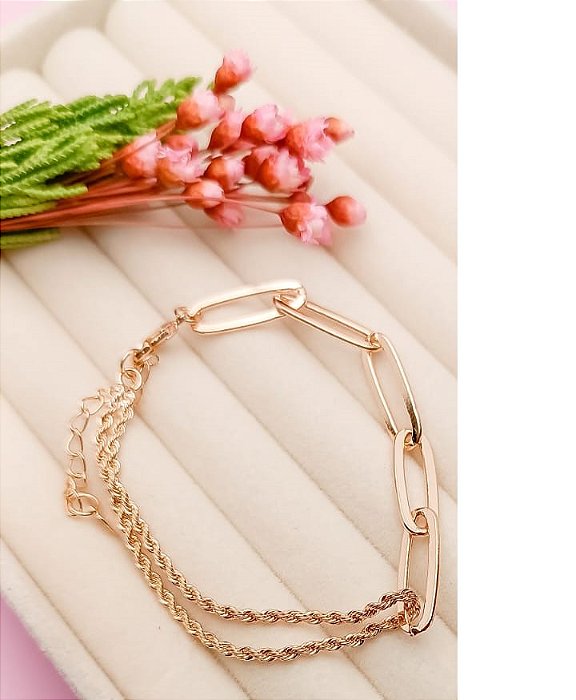 PULSEIRA ELOS E CORDÃO BAIANO