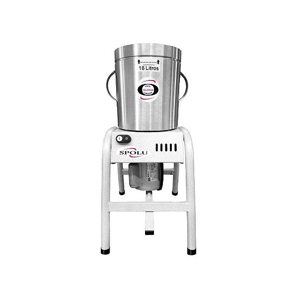 Cutter 18 Litros Basculante Processador De Alimentos Industrial SPL300 220V - Spolu