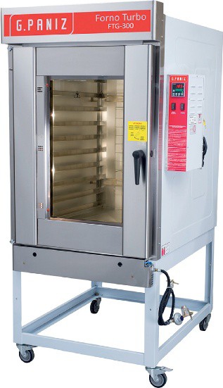 Forno Turbo a Gás 10 Assadeiras FTG-300 G.Paniz