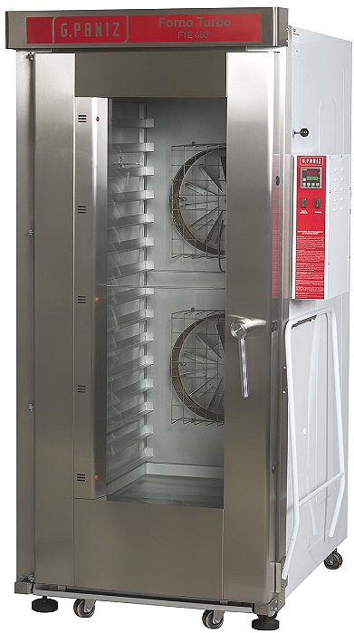 Forno Turbo Eletrico 16 Assadeiras FTE-480 Trifásico Epoxi - G.Paniz