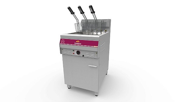 Fritadeira Elétrica Profissional FAO-60E 60L Óleo / 18L Água 3 Cestos 18000Watts - Tedesco