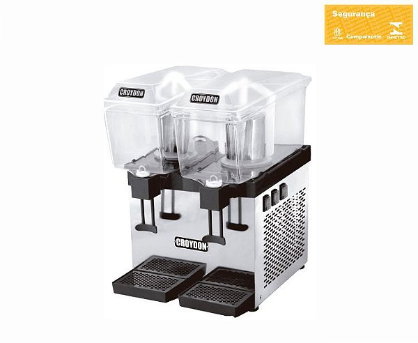 Refresqueira RSDP Slim Dupla Pá 2 x 15 litros - Croydon