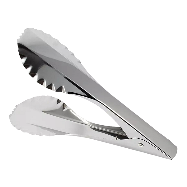 Pegador De Pão Inox Pinça Larga Com Mola Padaria - Cod 02 - 908 - Imeca