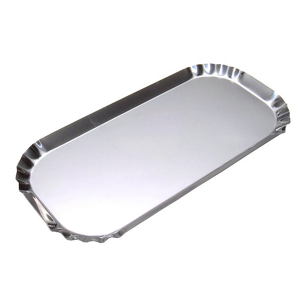 Bandeja Crespa 39x19x01 Inox Codigo 000910 - Imeca