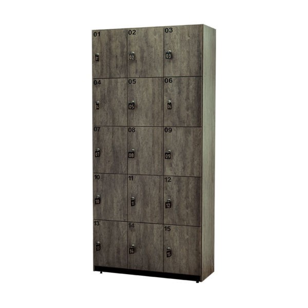 Guarda Volume Com 15 Unidades 2150x1000x400 Ref 760788 Cristal Aço