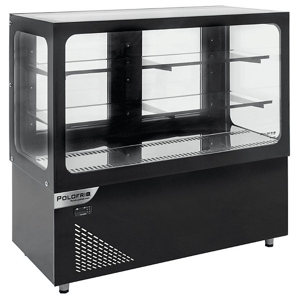 Vitrine Refrigerada Bolos e Tortas GOURMET 1,19 M 411L Linha 5034 - Polofrio