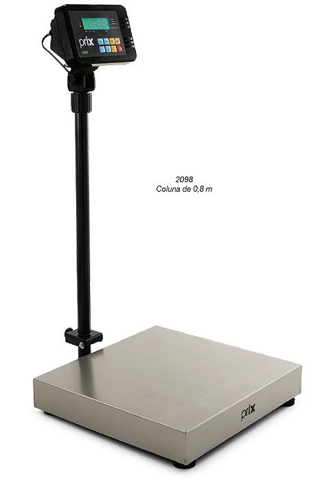 Balanca Eletronica Plataforma Com Coluna 300kg 2098 - Toledo