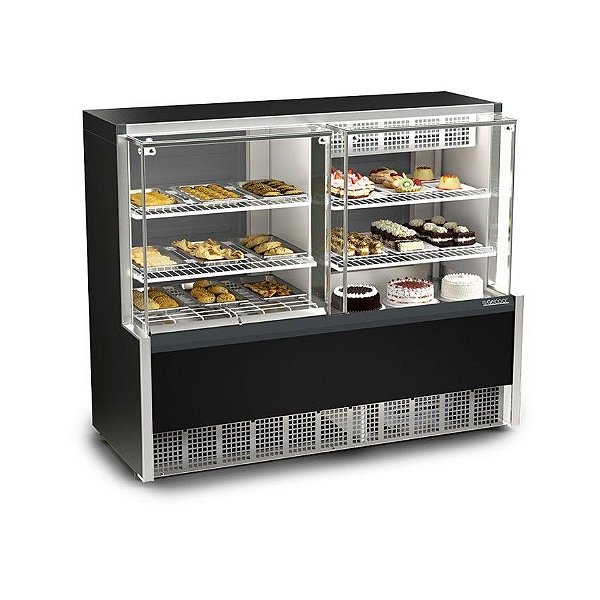 Vitrine Quente/Fria Evaporador GQEA-140R para (TORTA) AURORA - Gelopar