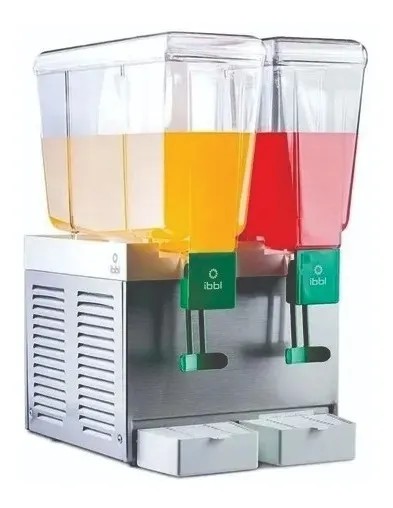 Refresqueira em Inox  30 Litros 2 Cubas de 15 Litros Cada BBS-2/15 - IBBL