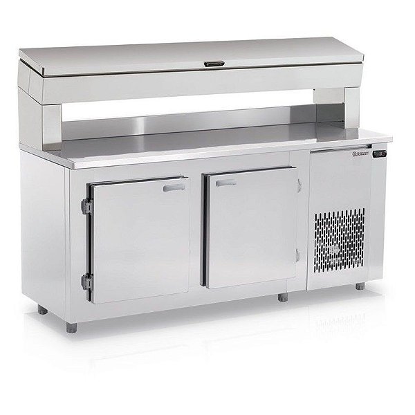 Balcao Refrigerado Condimentaria GBPZ-190 T AI - Gelopar