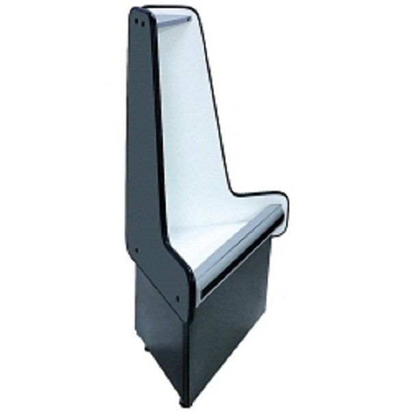 Balcao de Canto Floreira Gourmet Preto Linha 6048 - Polofrio