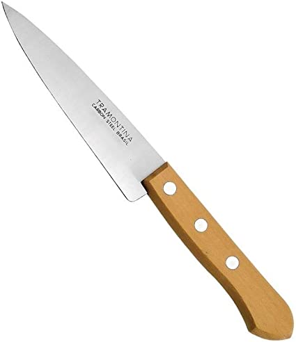 Faca para Cozinha Tramontina Carbono Natural 8"