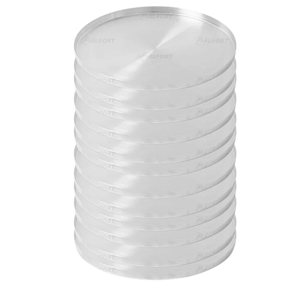 KIT 12  Forma de Pizza N20 - 20x20x1,30mm - Alfort