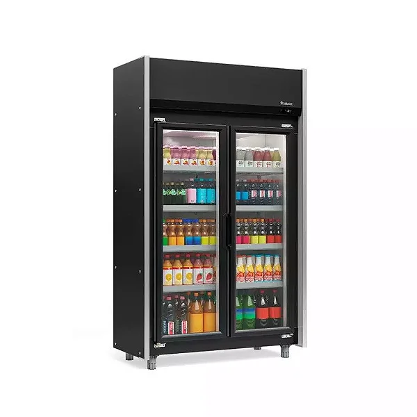 Refrigerador Vertical Auto Serviço 2 Portas GEAS-2P - Gelopar