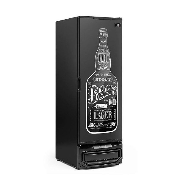 Cervejeira Porta Cega 572 Litros GCB-57 PR - Gelopar