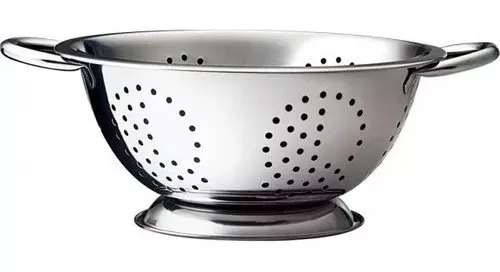 Escorredor de Massas Macarrão em Inox com Alça 32Cm - Baccani