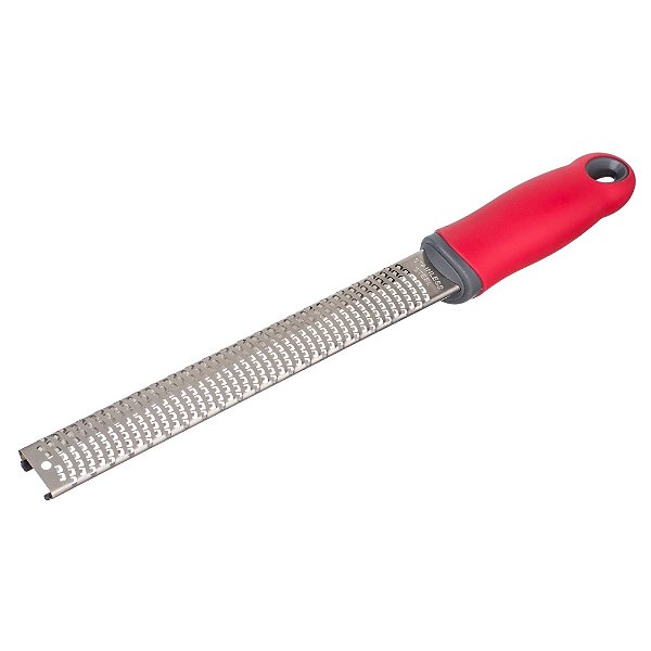 Ralador Zester Inox com cabo polipropileno vermelho 6235 Weck