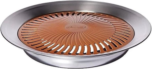 Churrasqueira de Fogão Sem Fumaça 31,5cm - Maxchef