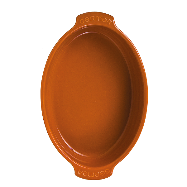 Forma oval P – laranja – Assar e Servir - Germer