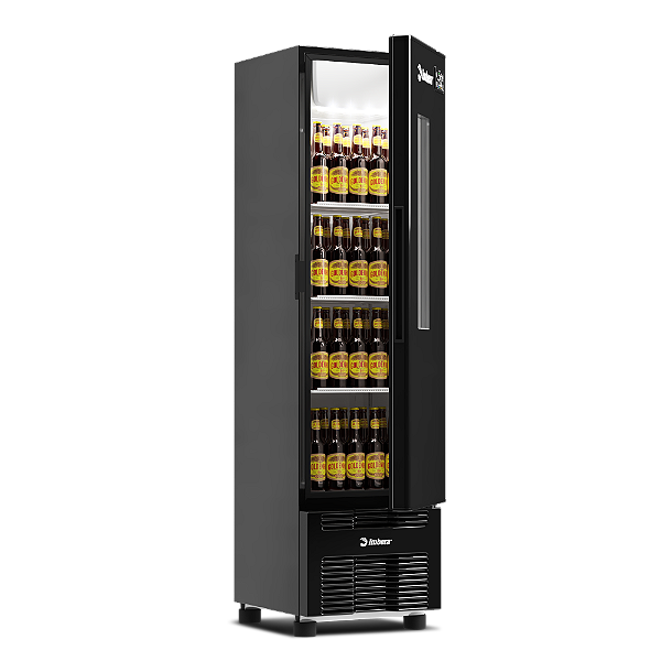 Cervejeira CCV144 Window Porta Cega C Visor Preto 217 LT 127v - Imbera